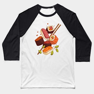 Yum Sushi! Baseball T-Shirt